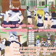 [ライツキャメラアクション] Masochistic Male Bullying Classroom 3D